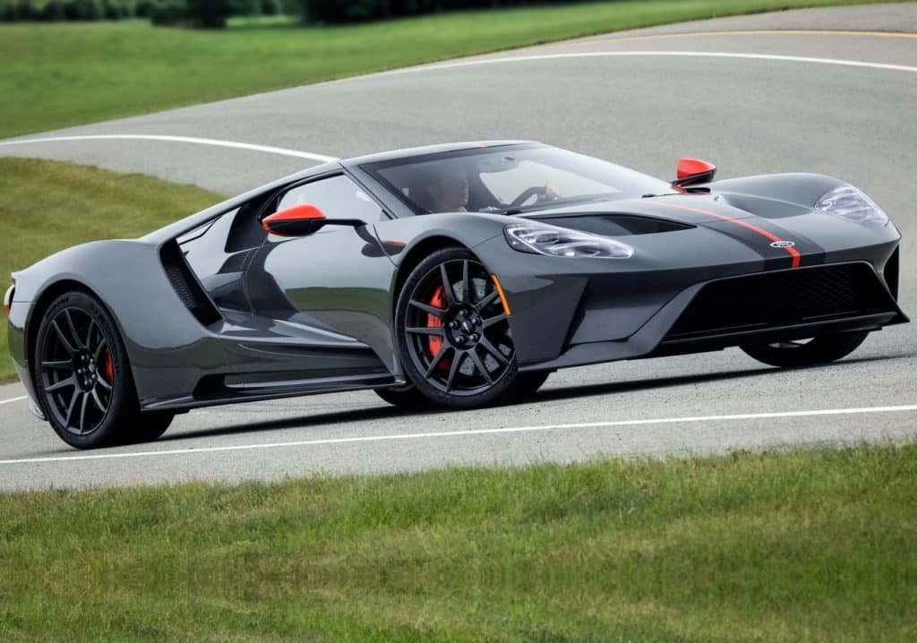 Ford GT Carbon Series karbon fiber jant ve gövde görünümü