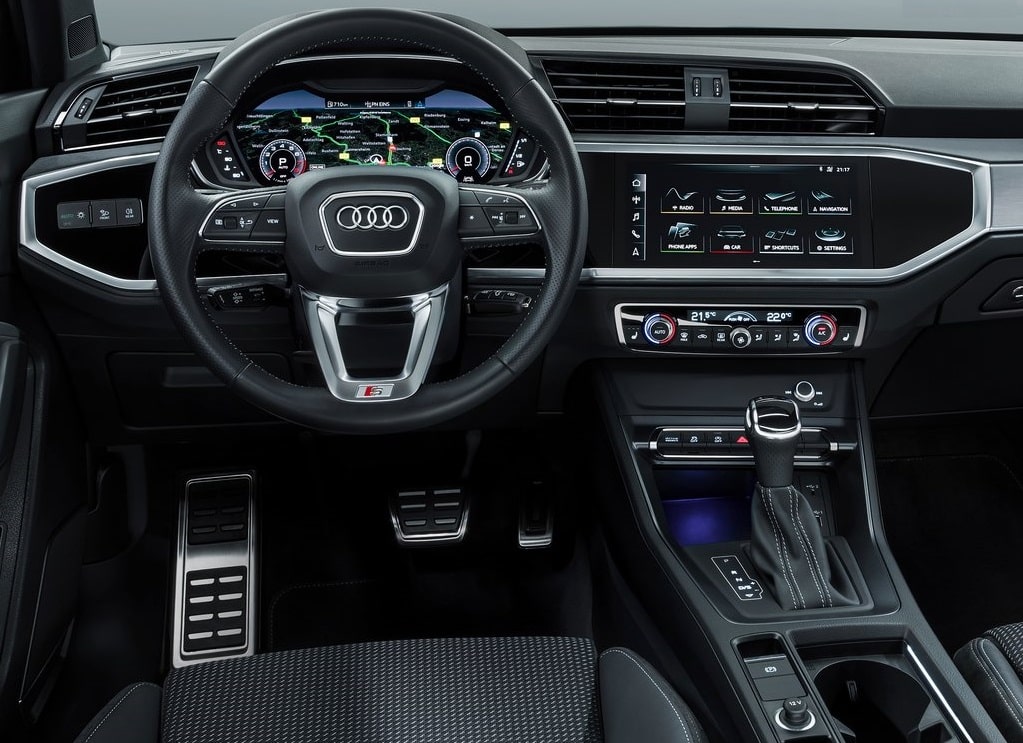 Audi Q3 ailesi iç mekan ve gövde detayları