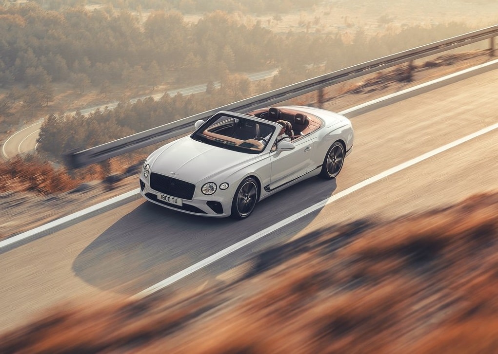 Continental GT Convertible açık tavanlı grand tourer tasarımı