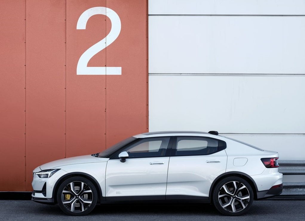 Polestar 2 dış tasarım arşiv görseli