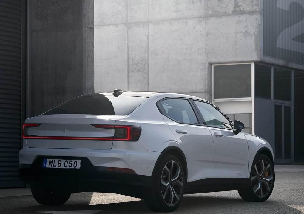 Polestar 2 tasarım detayları arşiv görseli