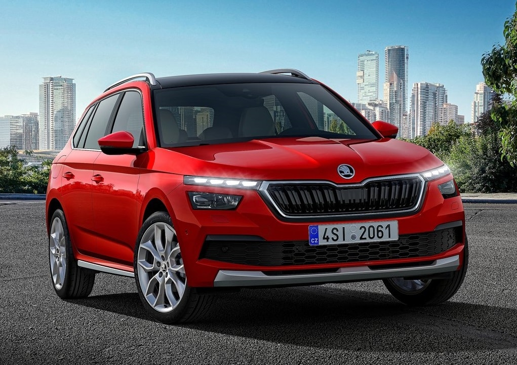 Skoda Kamiq ön görünüm arşiv fotoğrafı
