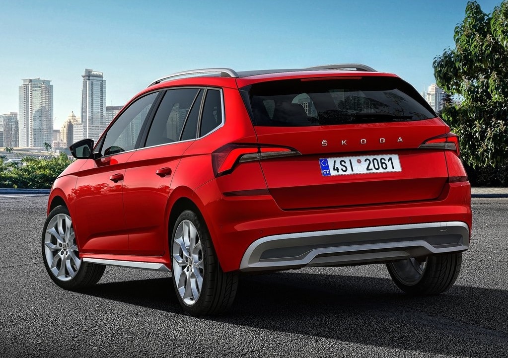Skoda Kamiq yan ve ön tasarım görünümü