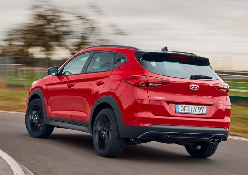 Hyundai Tucson N Line yan görünüm