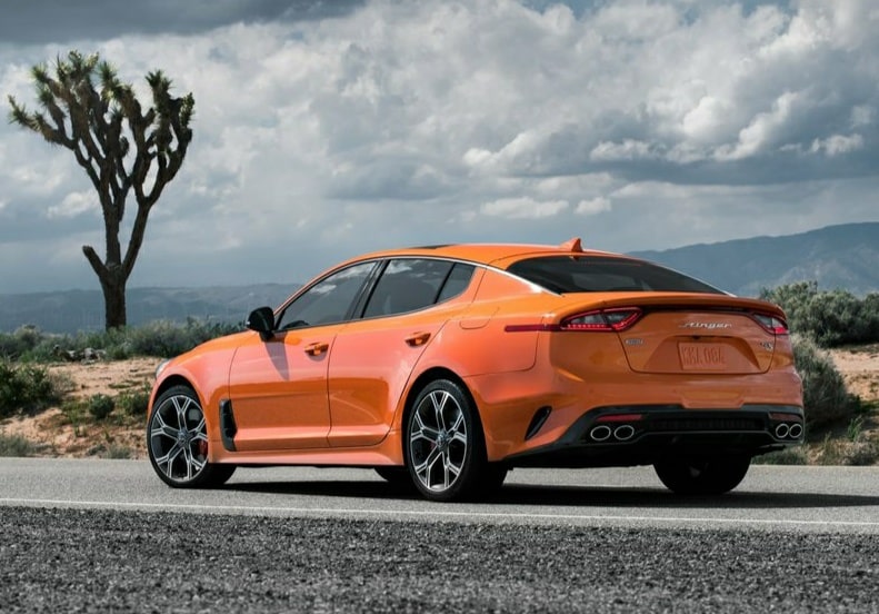 Stinger GTS turuncu gövde tasarım ayrıntıları