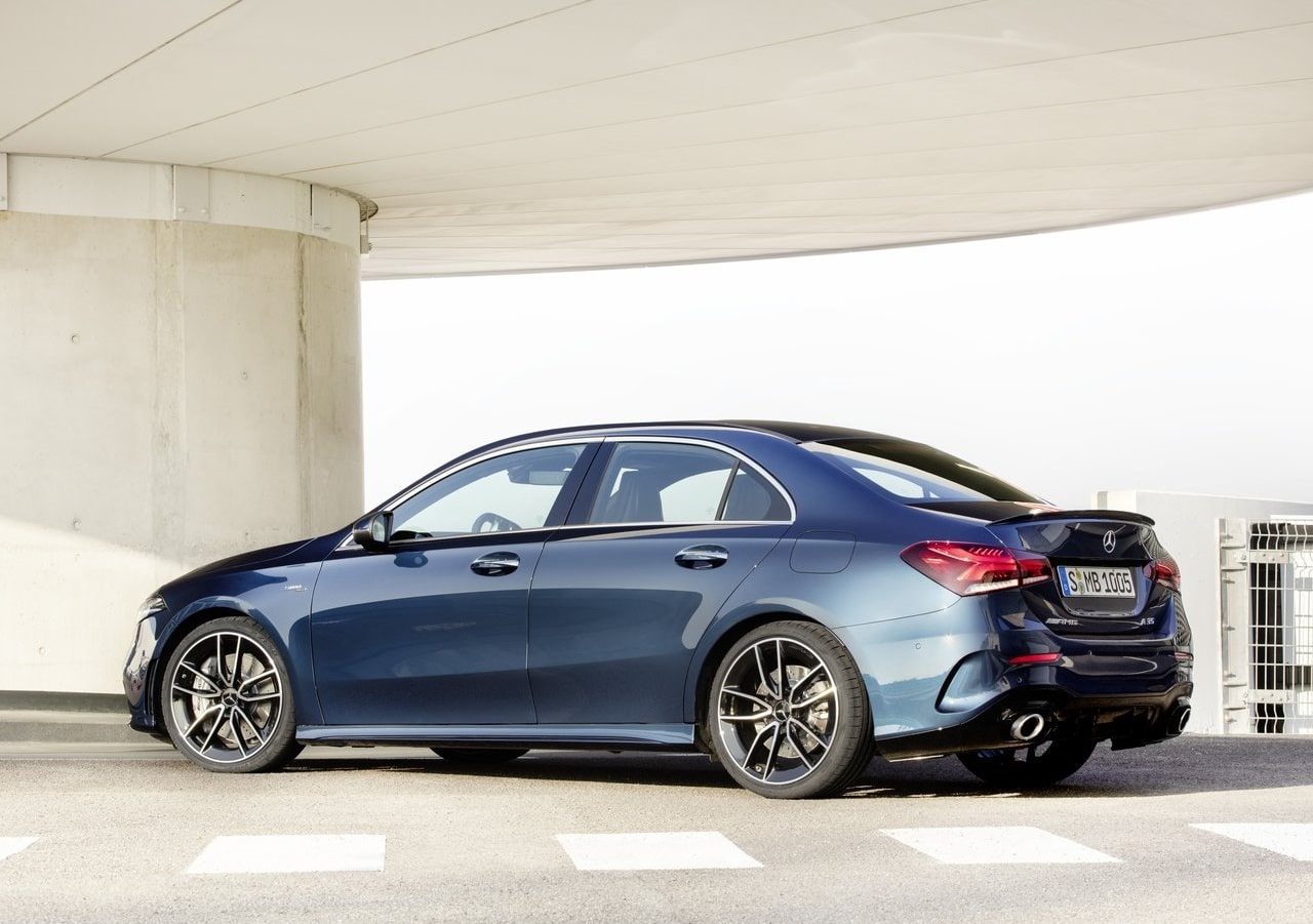 AMG A 35 Sedan arka bölüm tasarımı