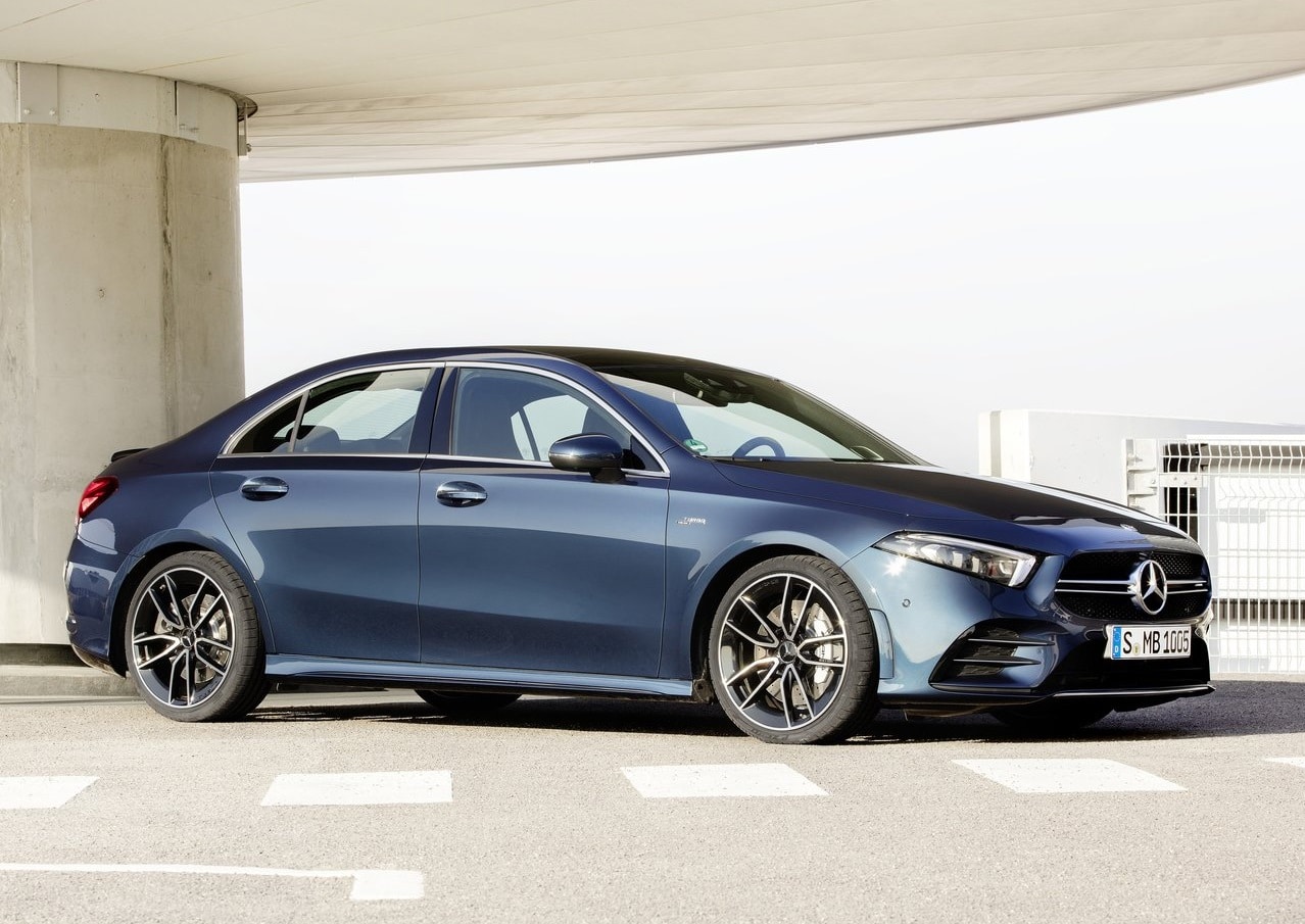 AMG A 35 Sedan yan profil tasarımı