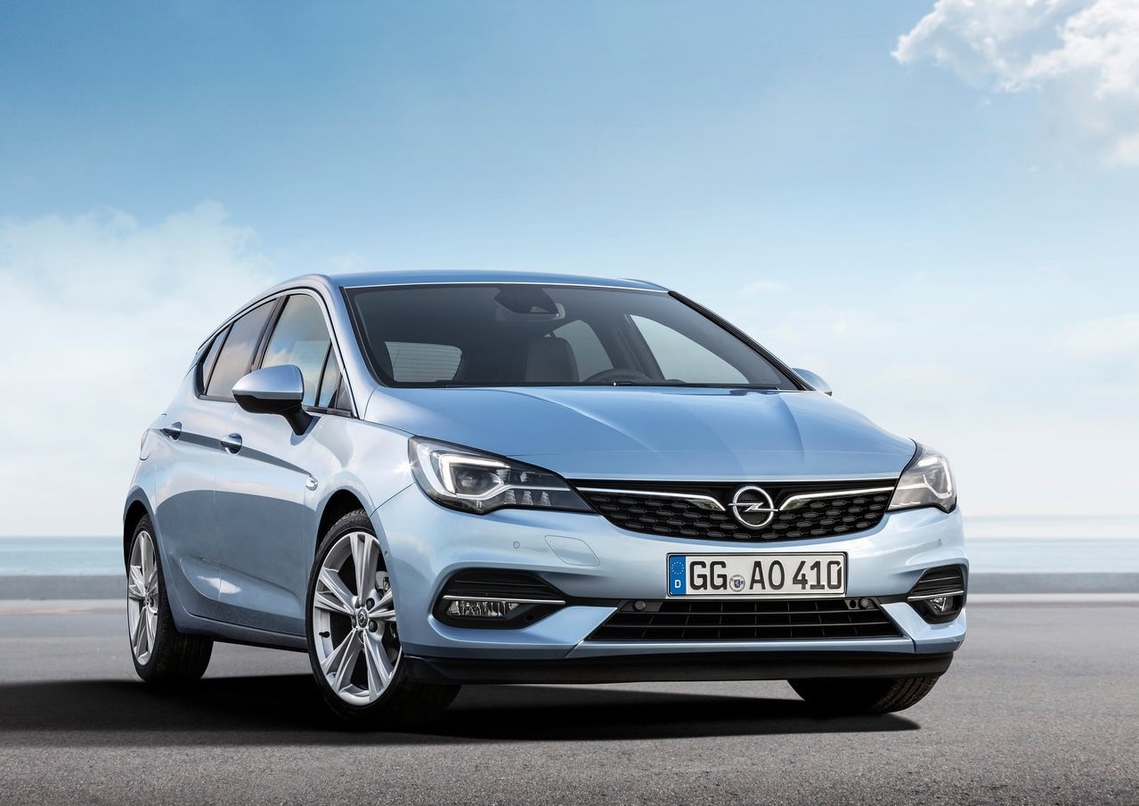 Opel Astra K makyajlı model görünümü