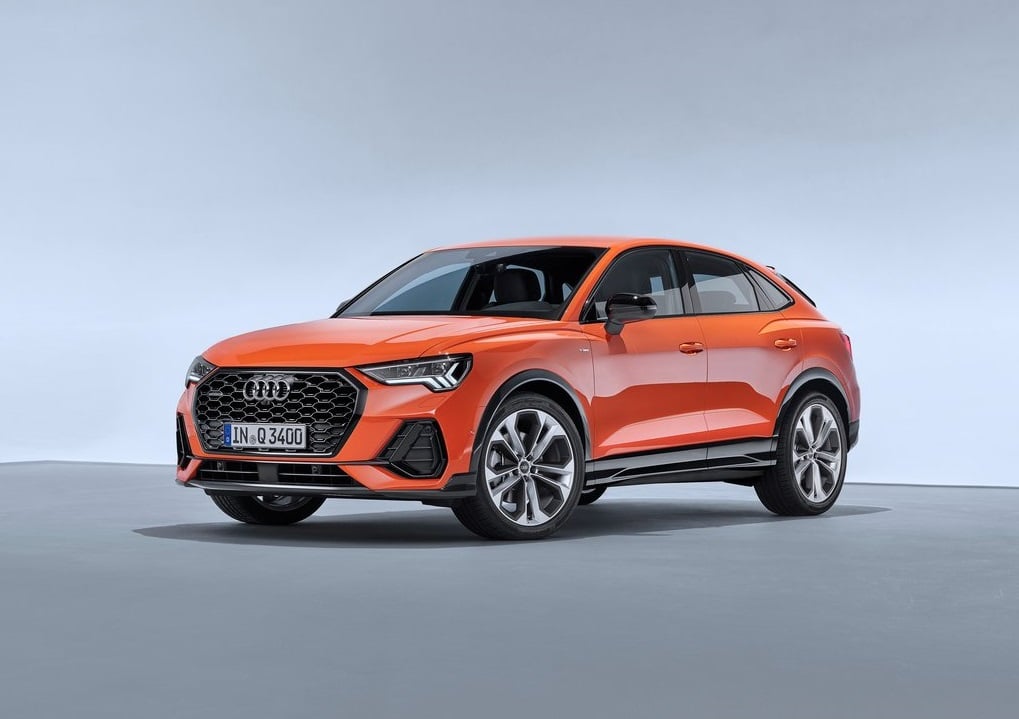 Audi Q3 Sportback yan ve arka gövde görünümü
