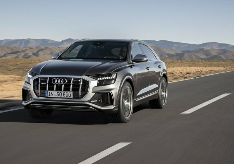 Audi Sq8 otomobil arşiv görseli