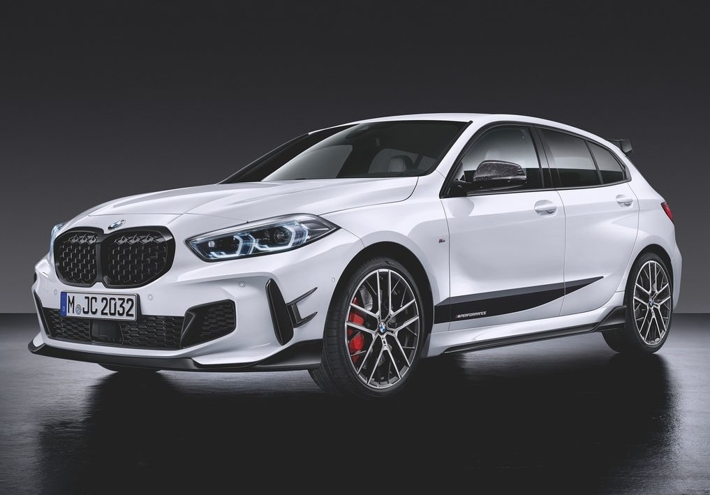BMW 1 Serisi M Performance Parts ön bölüm detayı