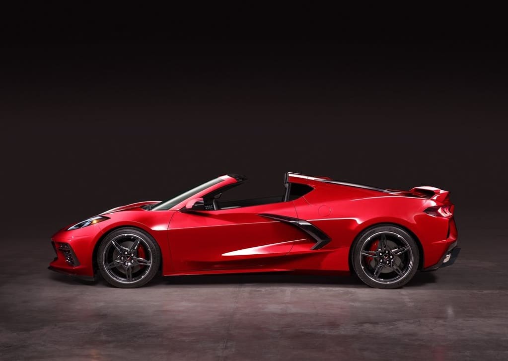 Corvette C8 Stingray arka bölüm tasarımı