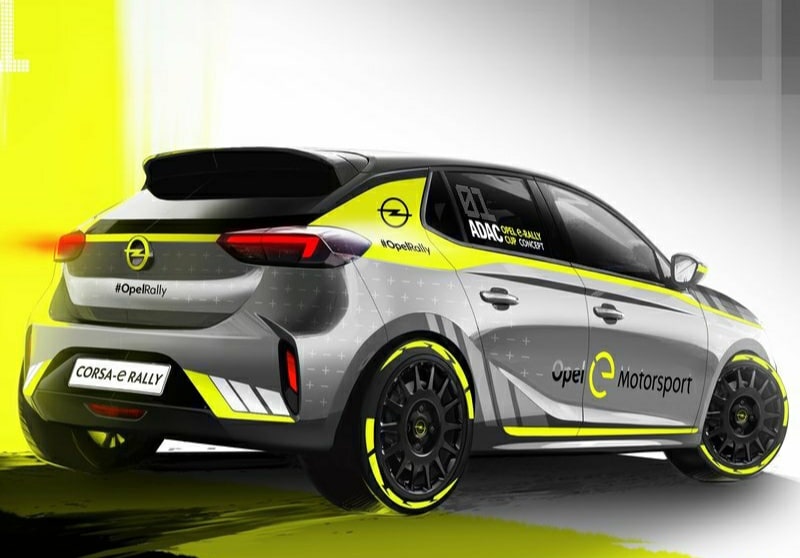 2020 Opel Corsa E Rally otomobil arşiv görseli