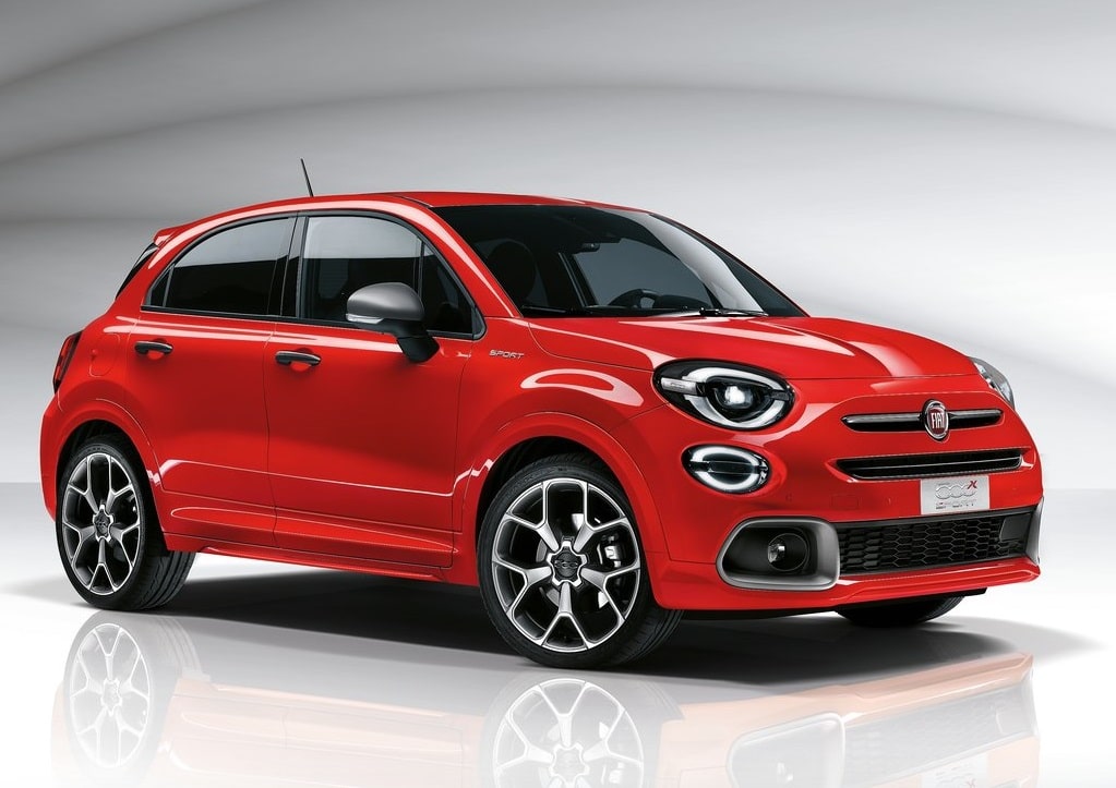 Fiat 500 X Kasım Fiyat Listesi kapsamında kullanılan kırmızı Fiat 500X gövde görseli