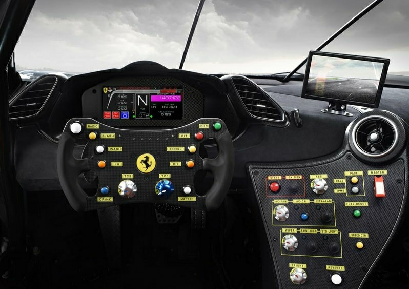 488 Challenge Evo dijital gösterge ve kontrol paneli