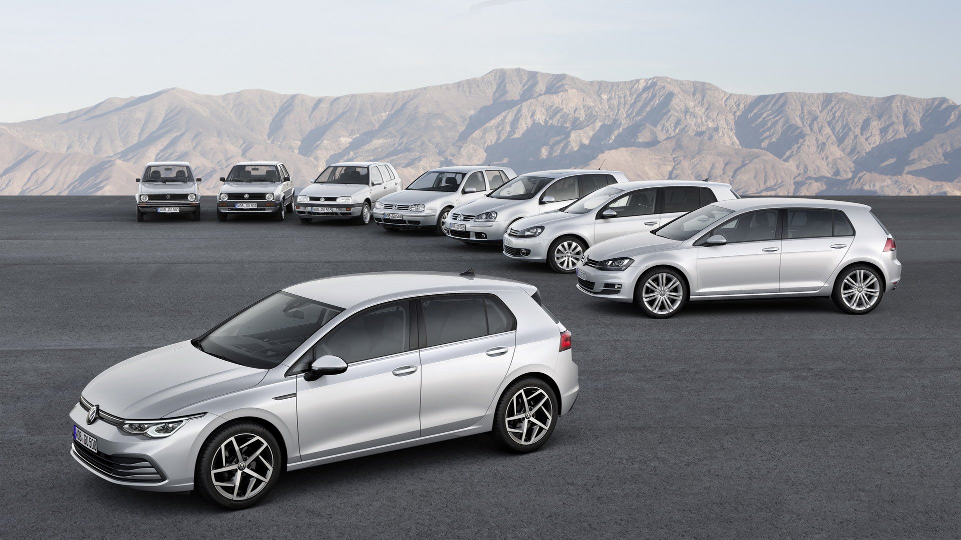 2020 VW Golf Viii otomobil arşiv görseli
