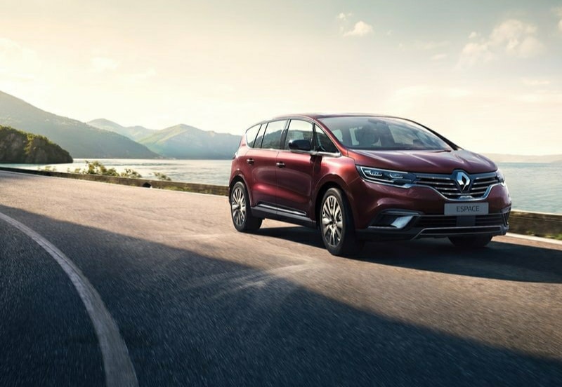 Renault Espace ön ve yan tasarım