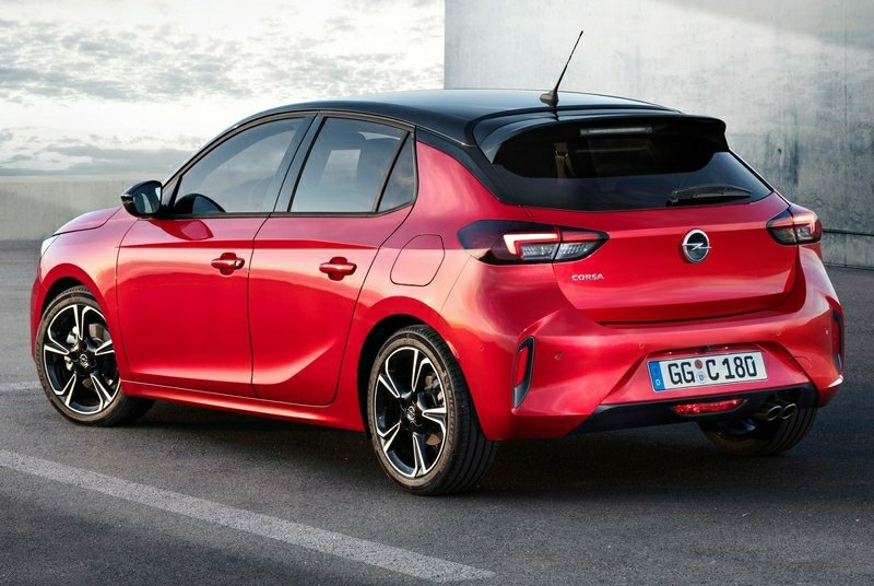 Corsa arka bölüm tasarım görünümü