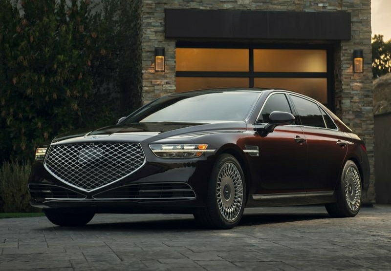 2020 Genesis G90 otomobil arşiv görseli
