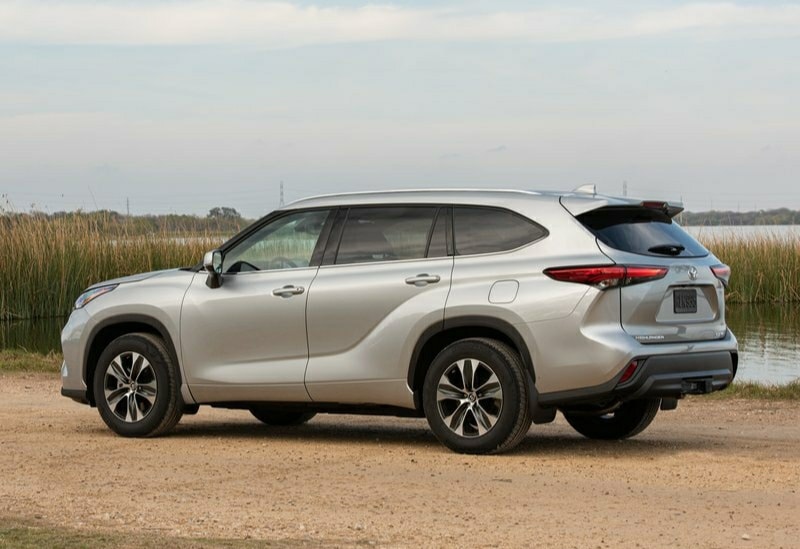 Toyota Highlander dış tasarım görünümü