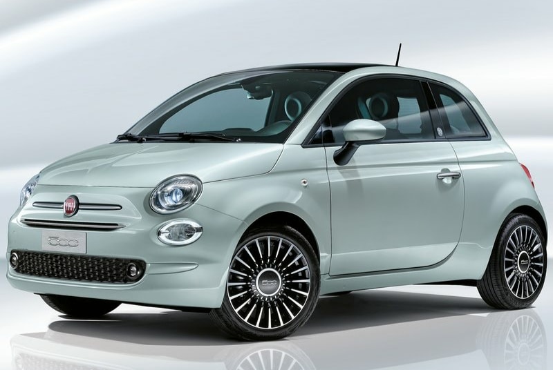 Fiat 500 mild hybrid ön ve yan tasarım görünümü