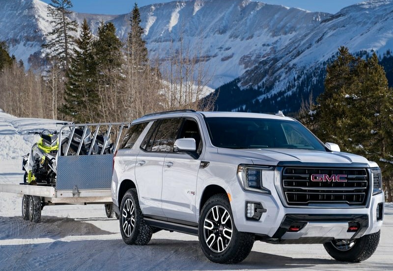 GMC Yukon AT4 gövde görünümü