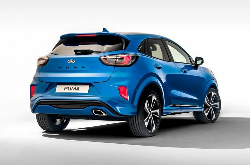 Ford Puma arka tasarım ve tavan çizgisi