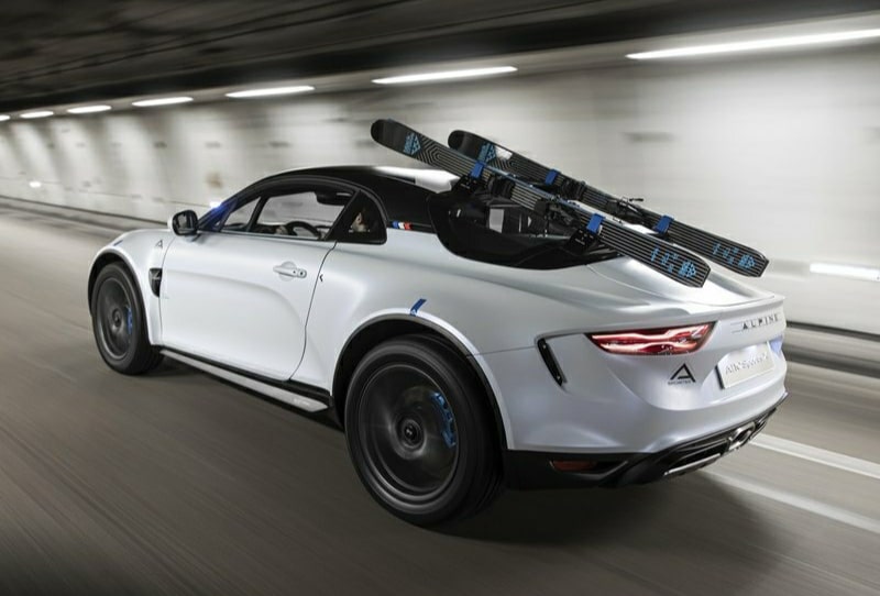 Renault Alpine A110 Sportx Concept otomobil arşiv görseli