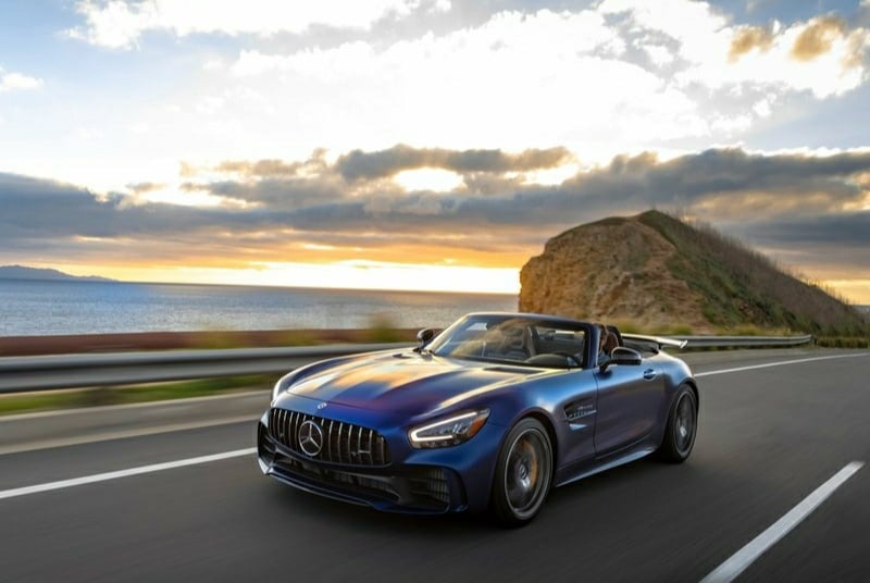 Mercedes-AMG GT R Roadster sabit arka kanat