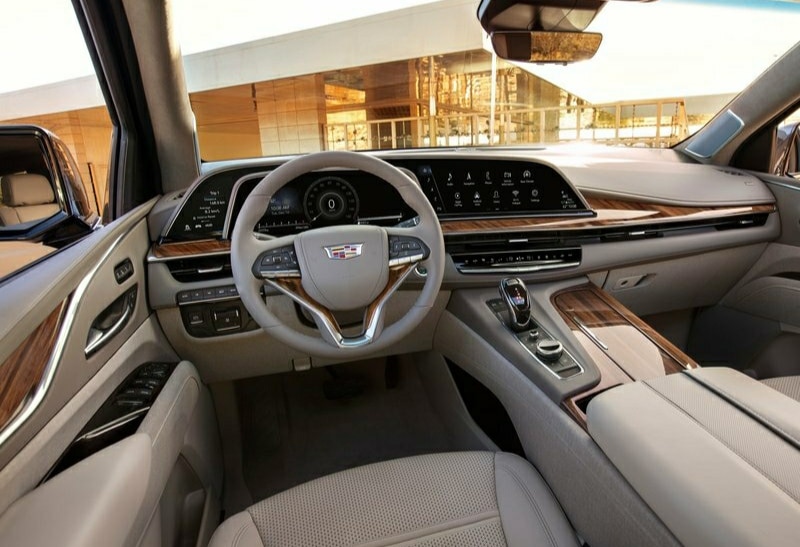 Cadillac Escalade iç tasarım ayrıntısı