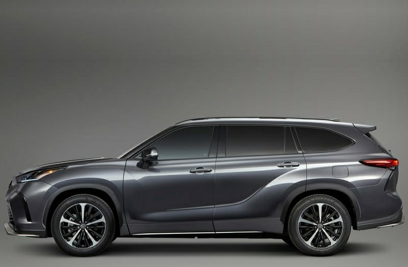2021 Toyota Highlander Xse otomobil arşiv görseli
