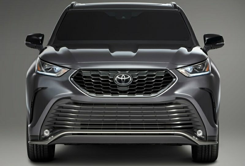 2021 Toyota Highlander XSE ön görünümü