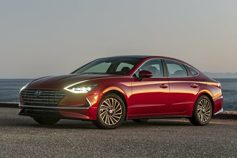 2020 Hyundai Sonata Hybrid elektrikli otomobil arşiv görseli