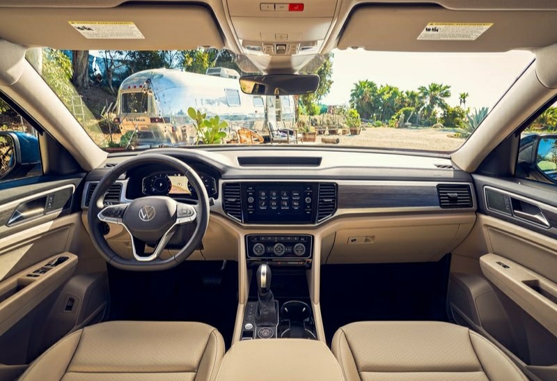 Volkswagen Atlas kokpit ve ön konsol