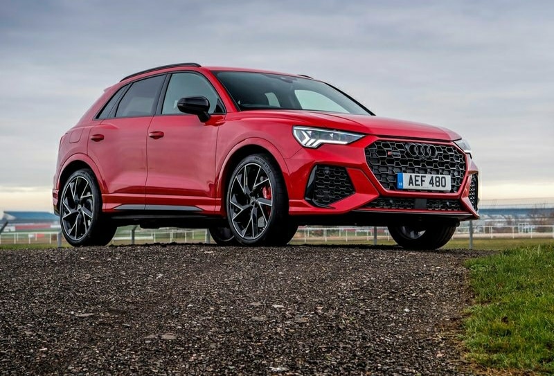 Audi RS Q3 tasarım ayrıntılarını gösteren arşiv görseli