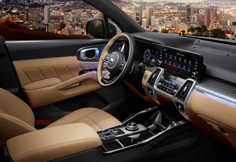 Kia Sorento gösterge paneli
