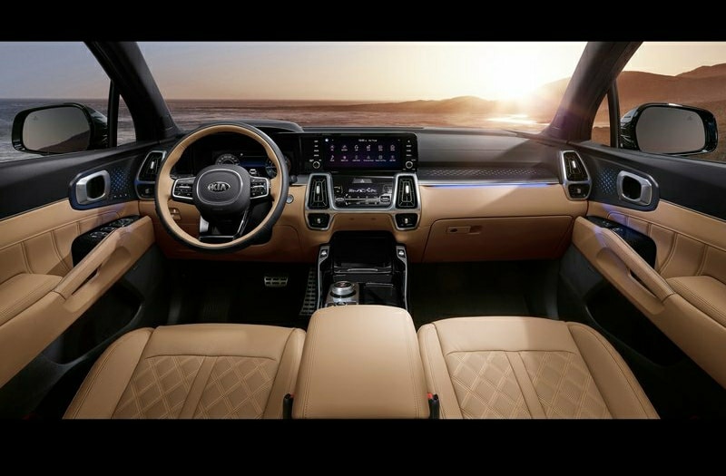 Kia Sorento iç mekan görünümü