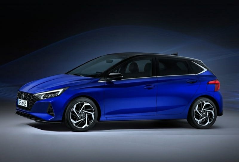 Hyundai i20 yandan görünüm