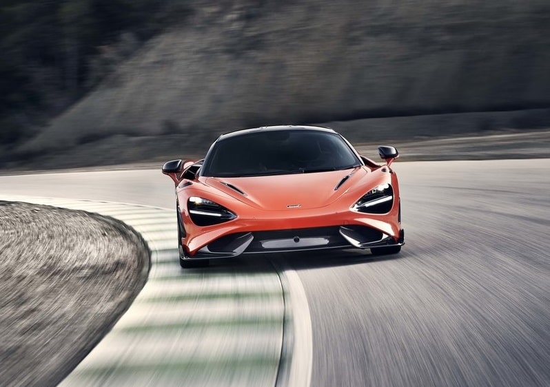 McLaren 765LT gövde ve jant detayları