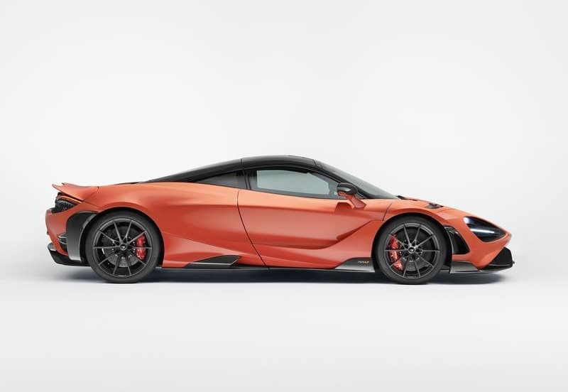 McLaren 765LT gövde detayları