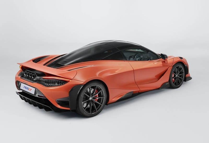 McLaren 765LT dış tasarım fotoğrafı