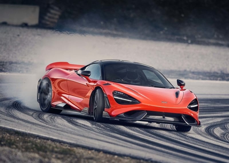 2021 McLaren 765Lt otomobil arşiv görseli