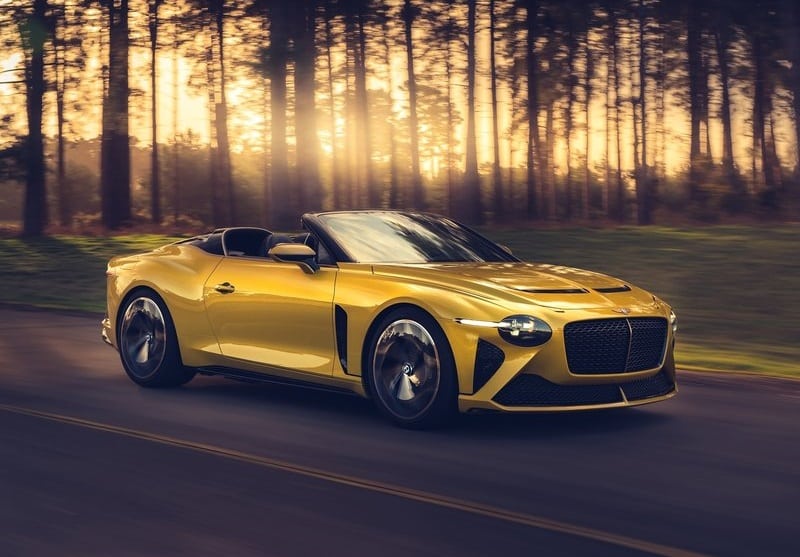 Bentley Mulliner Bacalar tanıtım görseli