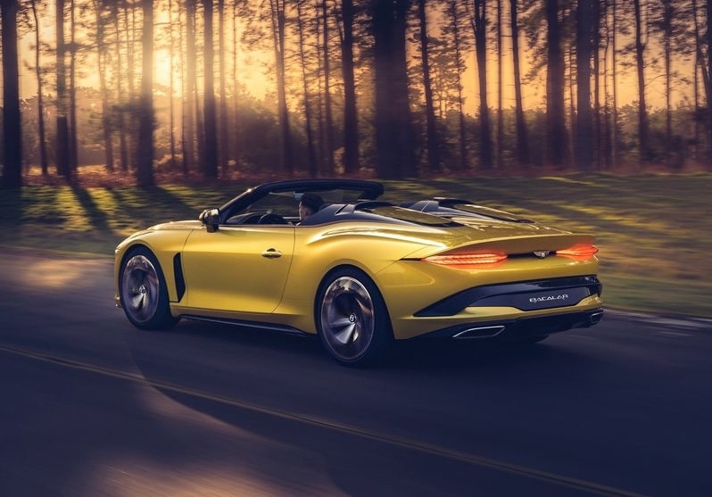 Bentley Bacalar gövde tasarımı
