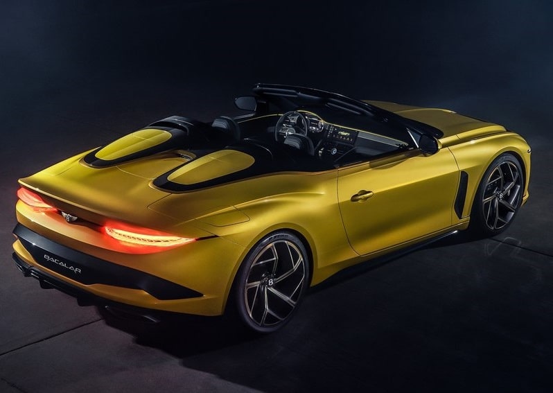 2021 Bentley Mulliner Bacalar otomobil arşiv görseli