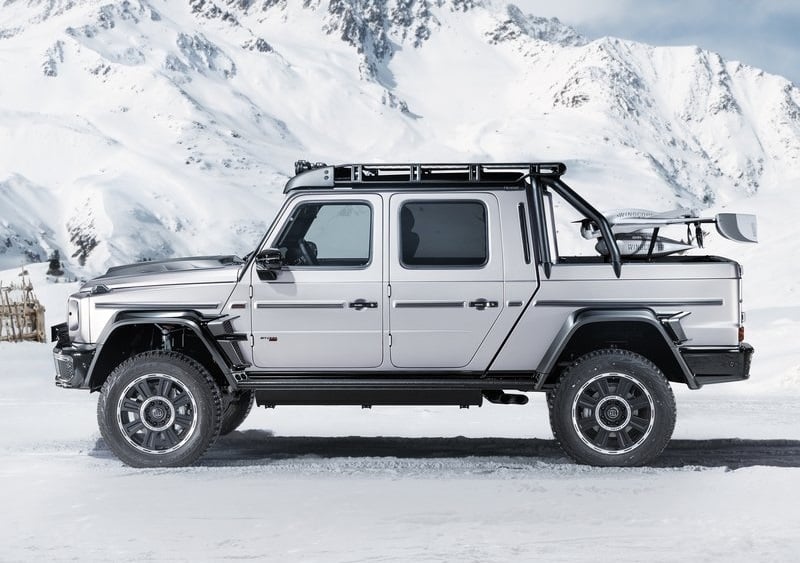 BRABUS 800 pikap gövdesi ve yük kasası