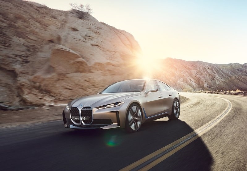 Concept BMW i4 konsept otomobil arşiv görseli