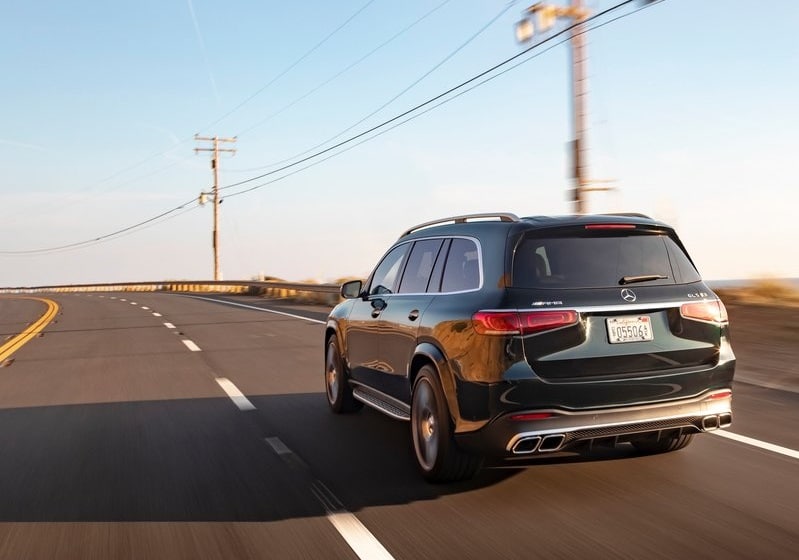 Mercedes-AMG GLS 63 gövde tasarım görünümü