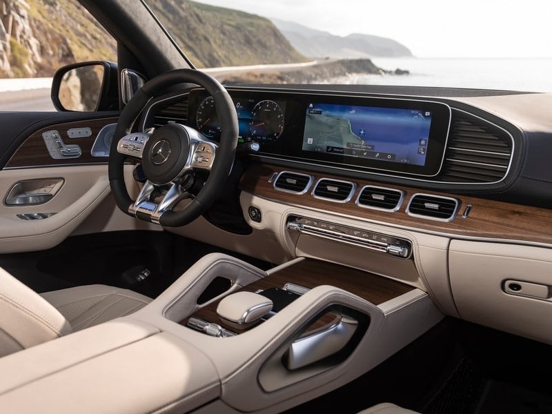Mercedes-AMG GLS 63 kabin görünümü