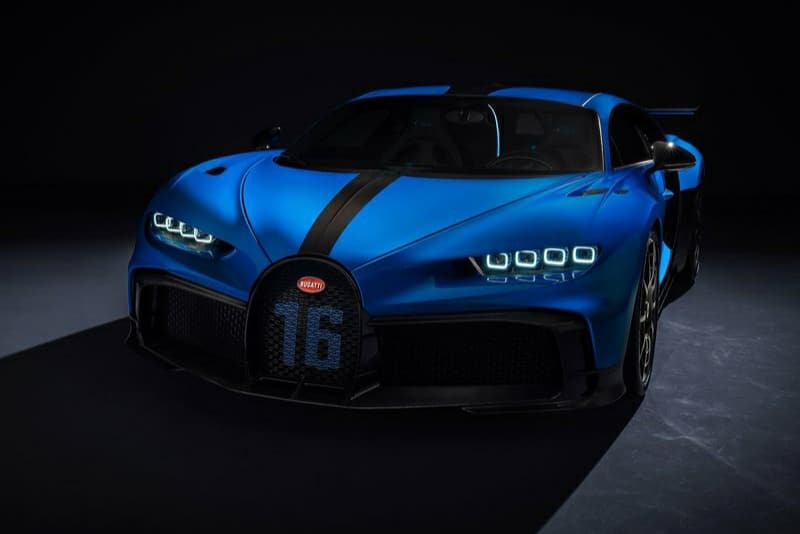 Bugatti Chiron Pur Sport otomobil arşiv görseli